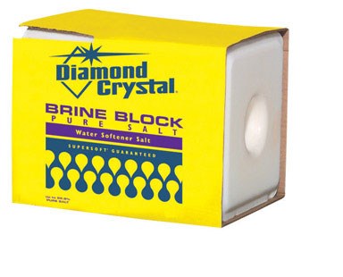 Sel Cargill, Bloc de saumure en cristal de diamant 25 lb (caisse de 84)