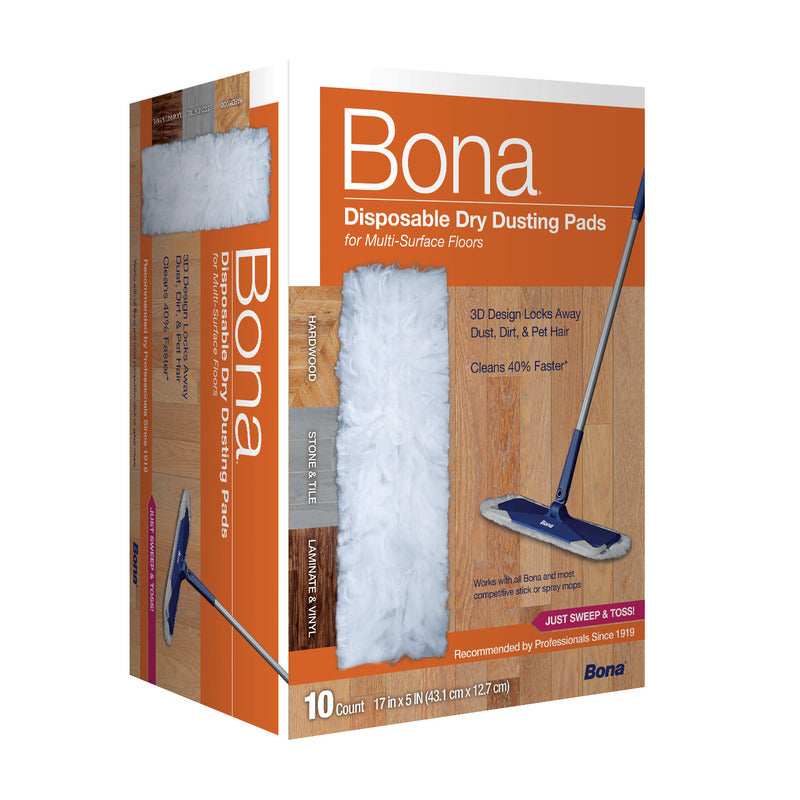 BONAKEMI USA INC, Bona PVA Tampon de dépoussiérage à sec jetable 17 in. L x 5 in. W