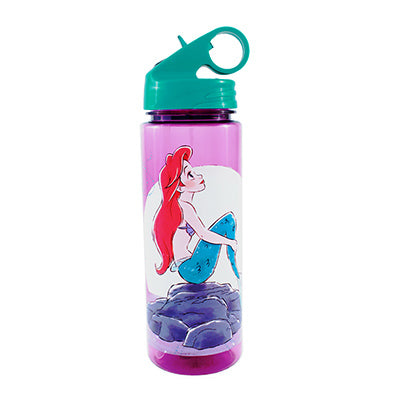 Silver Buffalo Llc, Bouteille d'eau en Tritan de Disney's Ariel, 600 ml