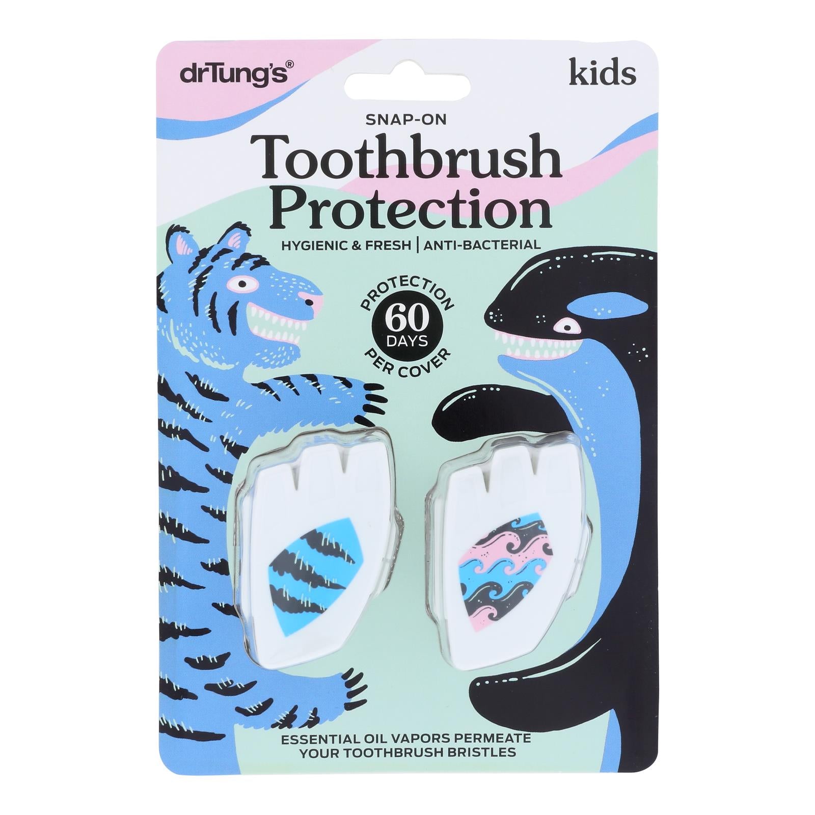 Dr. Tung'S, Brosse à dents Dr. Tung's - Enfants - Etui de 6 - 2 Pk (Pack de 6)