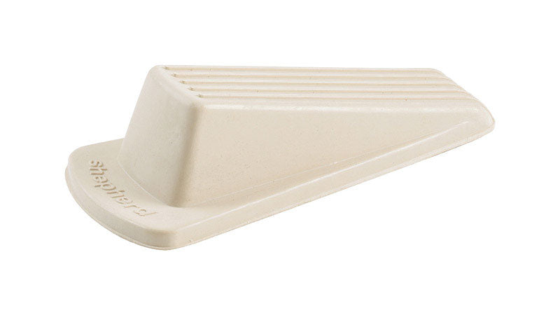 SHEPHERD HARDWARE PROD., Butoir de porte en caoutchouc blanc cassé Shepherd 1 1/2 po H Se fixe au sol (paquet de 6)