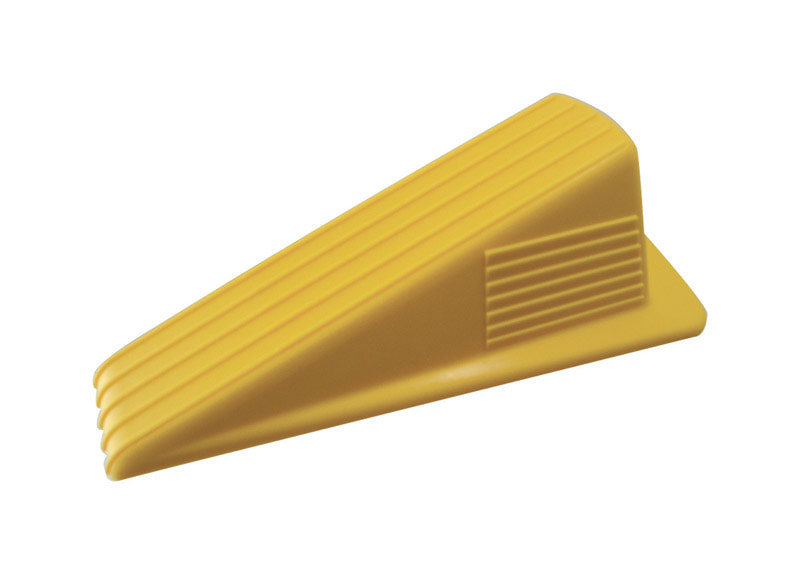 SHEPHERD HARDWARE PROD., Butoir de porte jaune en caoutchouc Shepherd de 2 po H Se fixe au sol (lot de 4)