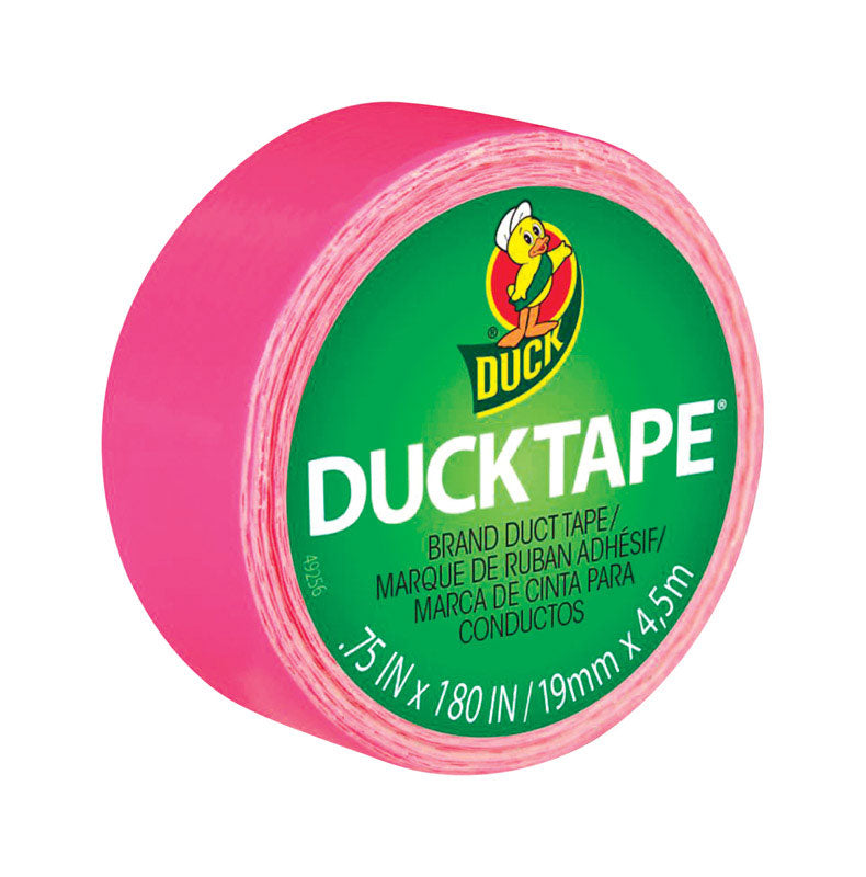 SHURTECH BRANDS LLC, Canard 0.75 in. W x 180 in. L Pink Solid Duct Tape (paquet de 6)