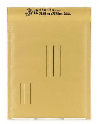 SHURTAPE TECHNOLOGIES LLC, Canard 8.5 po. W X 11 in. L Enveloppe matelassée beige (paquet de 25)