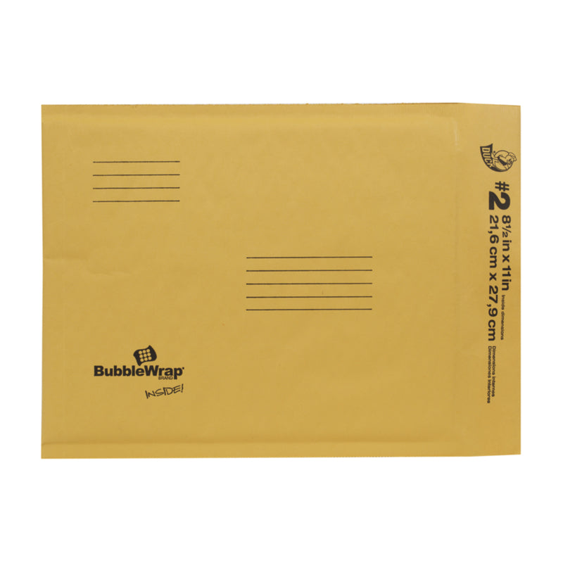 SHURTAPE TECHNOLOGIES LLC, Canard 8.5 po. W X 11 in. L Enveloppe matelassée beige (paquet de 25)