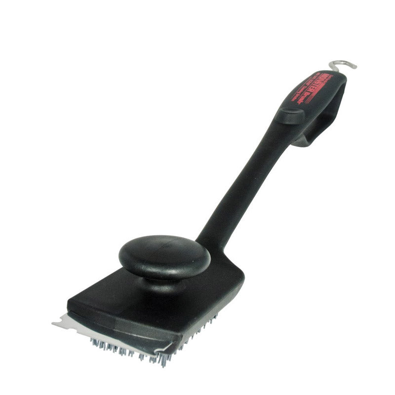 CHARCOAL COMPANION INC, Charcoal Companion Safe-Scrub Nylon Black Grill Brush 1 pk