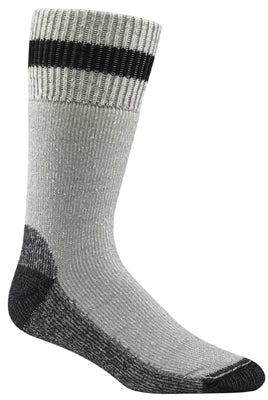 Wigwam Mills Inc, Chaussettes de sport pour diabétiques, thermales, grises et noires, pour hommes, moyennes