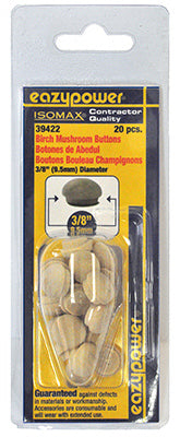 Eazypower Corp, Cheville, champignon, 3/8-In., 20-Pk.