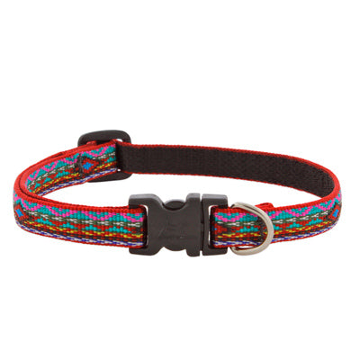 LUPINE INC, Collier pour chien, El Paso Pattern, ajustable pour chiots et petits chiens jusqu'à 10-Lbs.