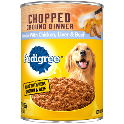 PEDIGREE, Croquettes pour chien, Combo haché, boîte de 22 oz (paquet de 12)