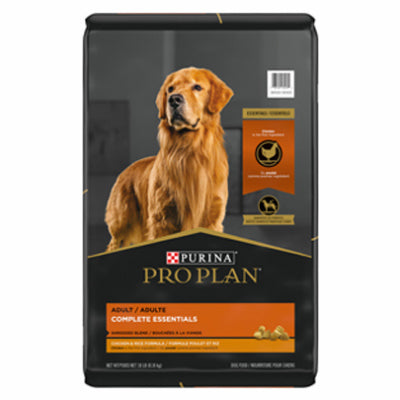 American Distribution & Mfg Co, Croquettes pour chiens, mélange effiloché de poulet et de riz, sac de 18 livres Sac de 18 livres