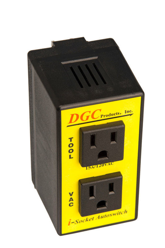 Produits DGC, DGC Products Grounded 2 outlets I-Socket Autoswitch 1 pk