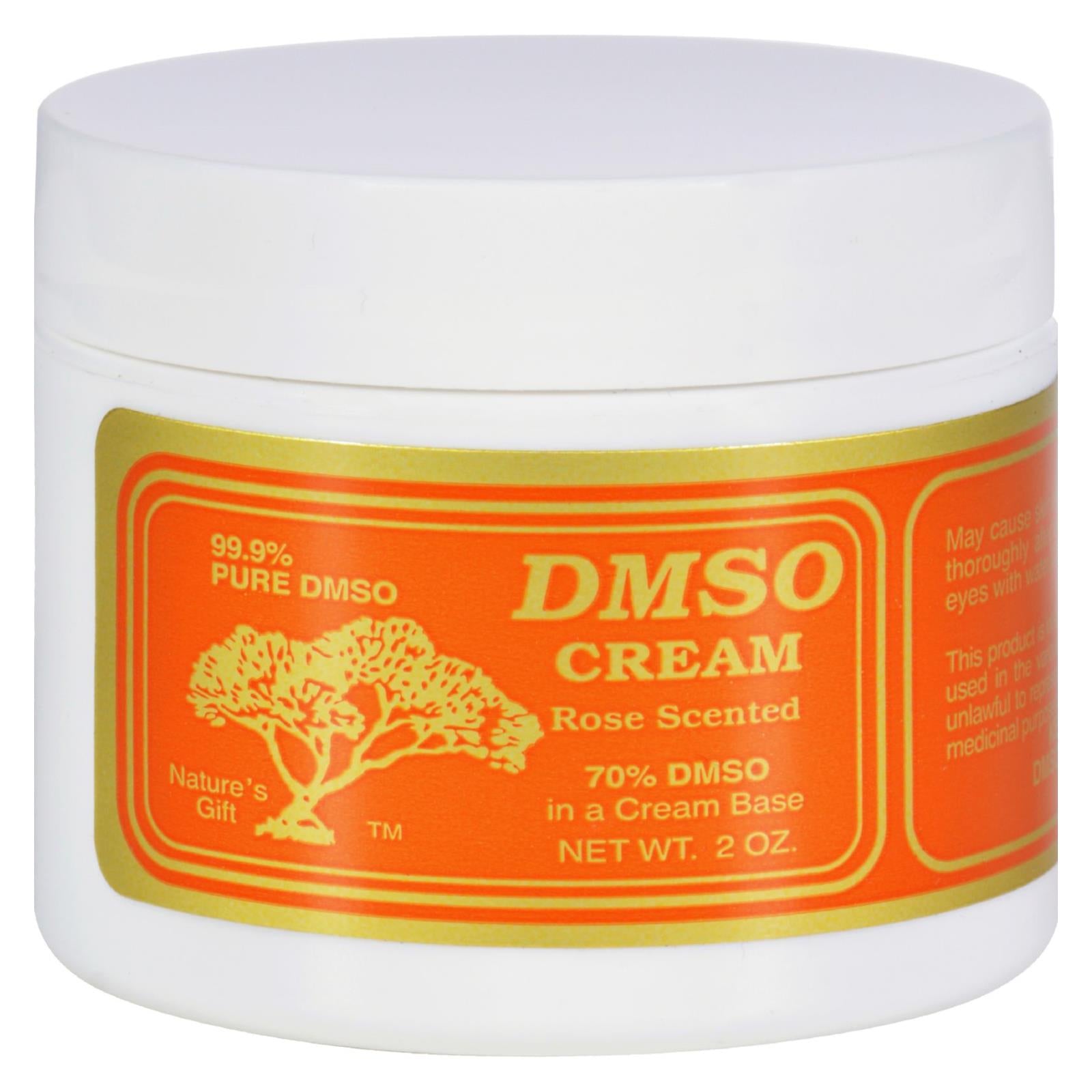 Dmso, DMSO crème parfumée à la rose - 2 oz