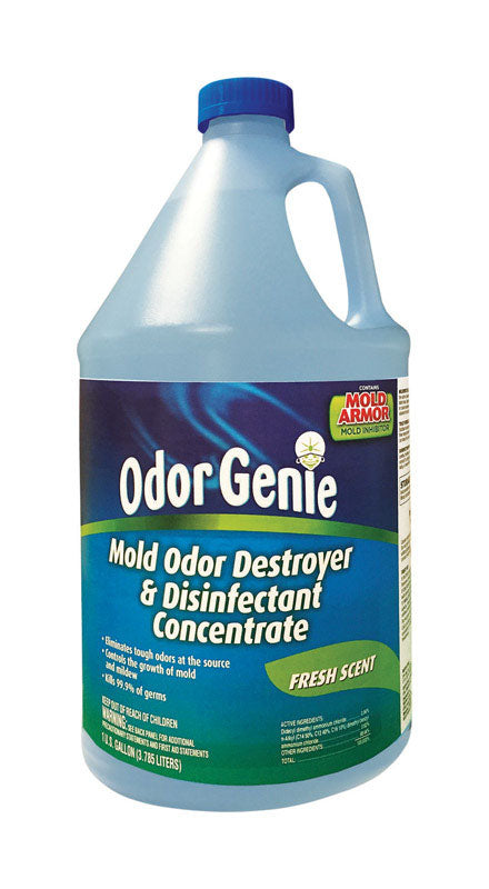 Crête humide, DampRid Odor Genie Fresh Scent Désinfectant concentré 1 gal (paquet de 4)