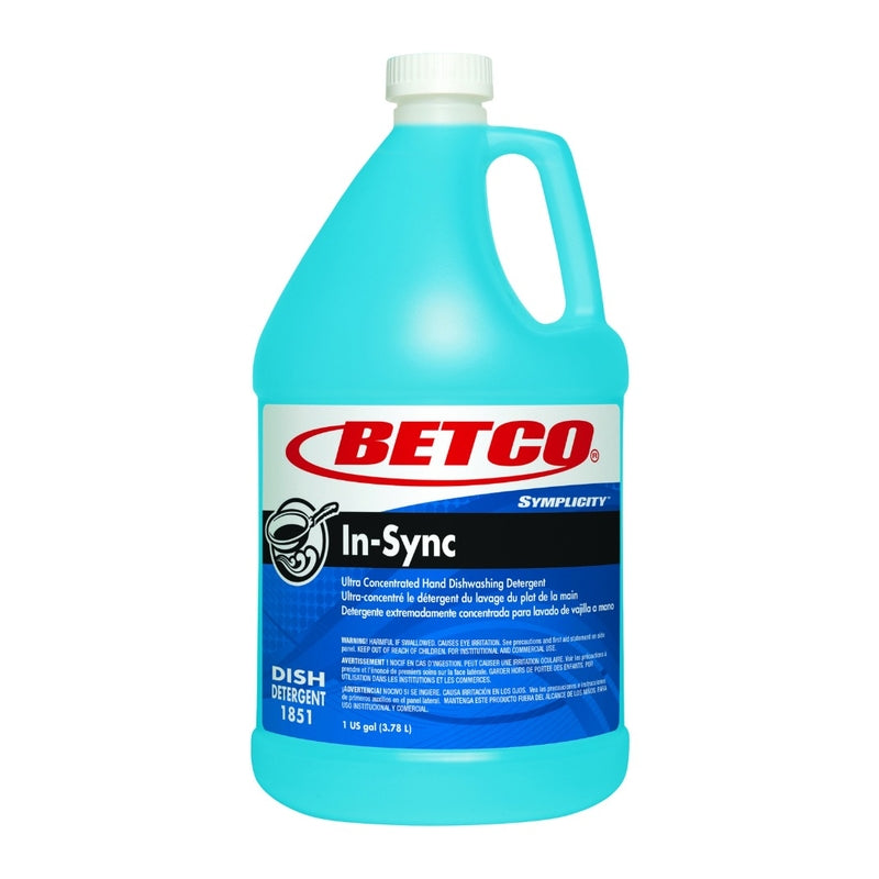 BETCO CORPORATION LTD, Détergent liquide pour lave-vaisselle Betco Symplicity Fresh Scent 1 gal. (paquet de 4)