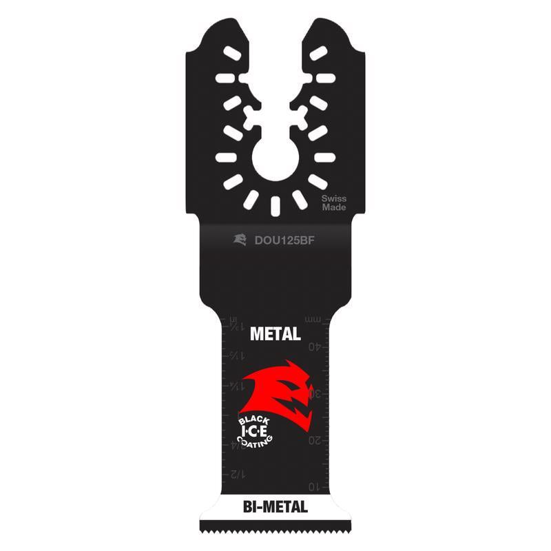 FREUD AMERICA INC, Diablo 1-1/4 in. X 1-1/4 in. W Bi-Metal Oscillating Blade Metal 1 pk