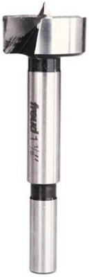 FREUD AMERICA INC, Diablo 1-1/8 in. X 3-1/2 in. L Acier Haute Vitesse Forstner Drill Shank Round Shank 1 pc