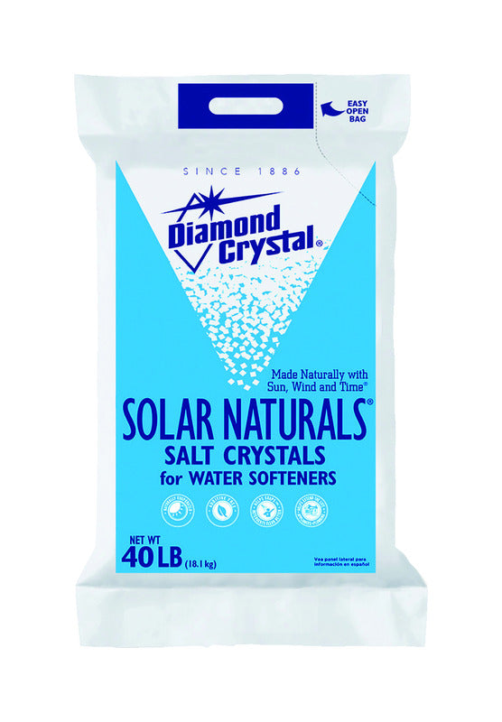 Sel de Cargill, Diamond Crystal Solar Naturals Sel cristallin pour adoucisseur d'eau 40 lb