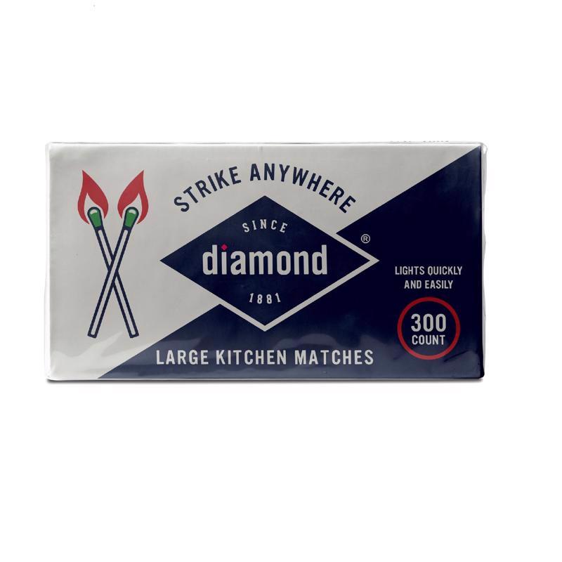 ROYAL OAK ENTERPRISES LLC, Diamond Greenlight 2 in. L Strike Anywhere Matches 300 pc (Bx/300) (Pack de 48)