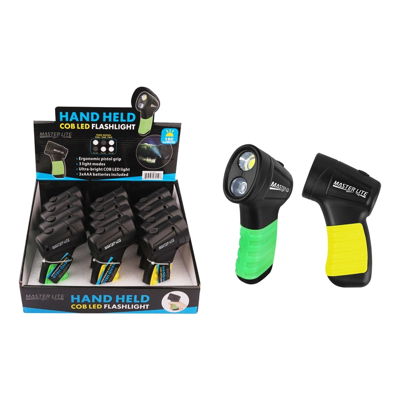 VISIONS DE DIAMANT INC, Diamond Visions Master Lite Assorted COB Flashlight (Lot de 12)