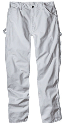 WILLIAMSON- DICKIE MFG CO, Dickies Hommes Pantalon de peintre 30x34 Blanc