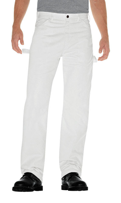 WILLIAMSON- DICKIE MFG CO, Dickies Pantalon de peintre pour hommes 30x30 blanc