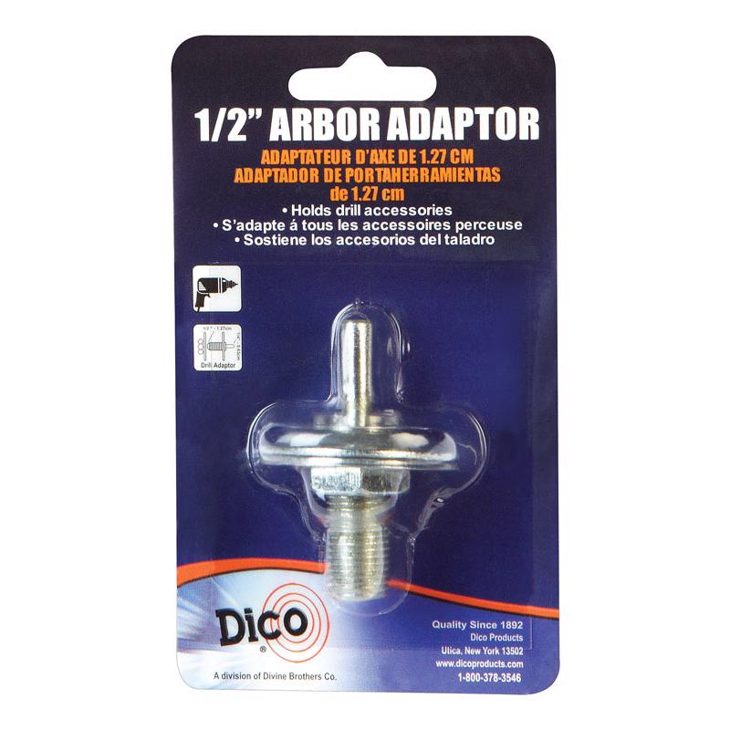 DIVINE BROTHERS COMPANY, Dico 1/4 in. X 3 po. L Adaptateur d'arbre rond 1/4 in. Rond 1 pc