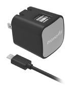 Digipower, Digipower IS-AC2DM Chargeur mural USB noir 2,4 ampères