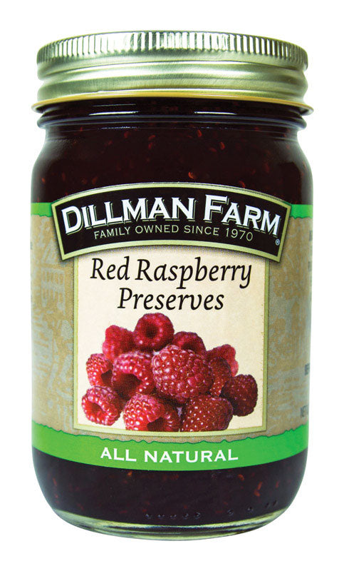 DILLMAN FARM INC, Dillman Farm All Natural Framboises rouges en conserve 16 oz. Jar (Pack de 6)