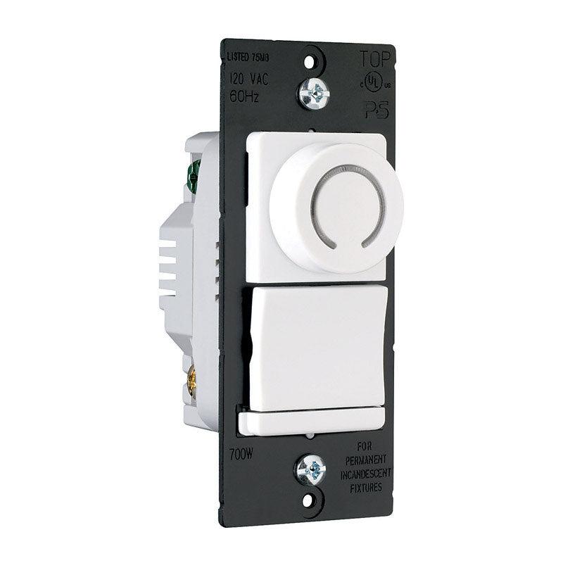 PASS & SEYMOUR, Dimmer Rotary Il 3W Wht