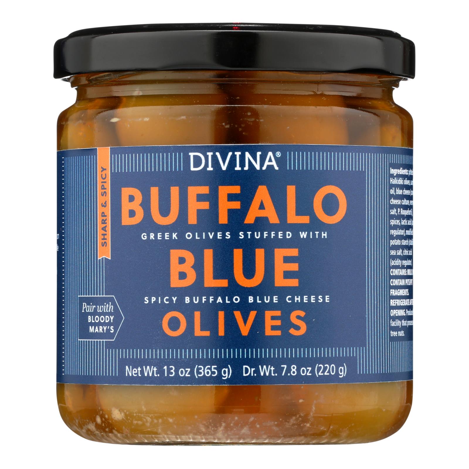 Divine, Divina - Olives Blue Buffalo - Caisse de 6 - 7.8 OZ (paquet de 6)