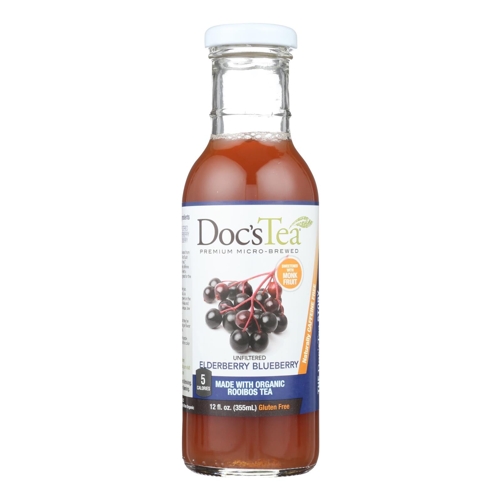 Doc'S Tea, Doc's Tea - Thé Elderbry Blubry - Caisse de 12 - 12 FZ (paquet de 12)