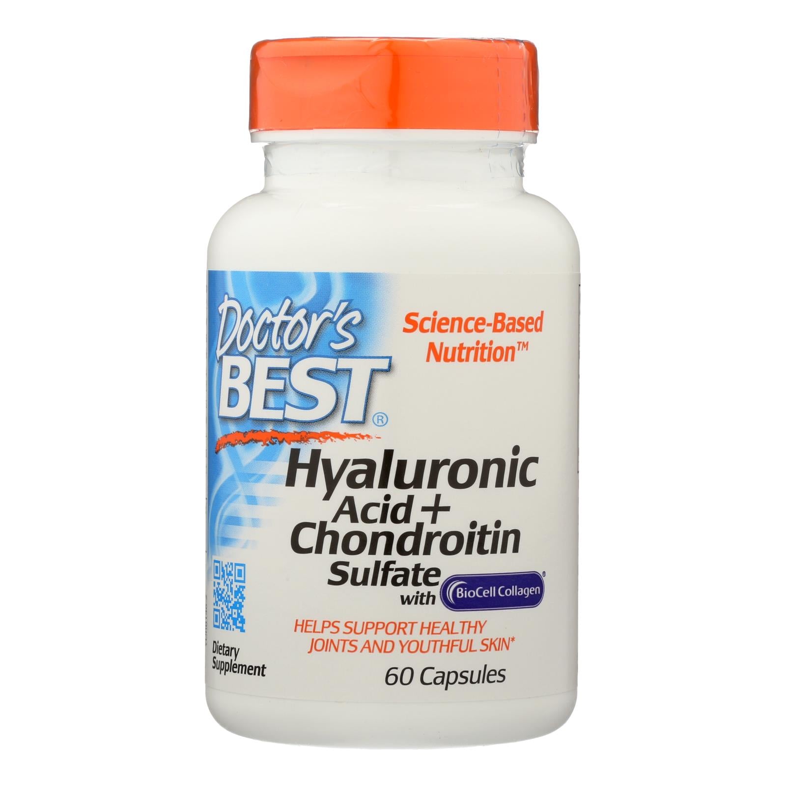 Doctor's Best, Doctor's Best - Acide Hyalauronique Chondr - 1 de chaque - 60 CAP