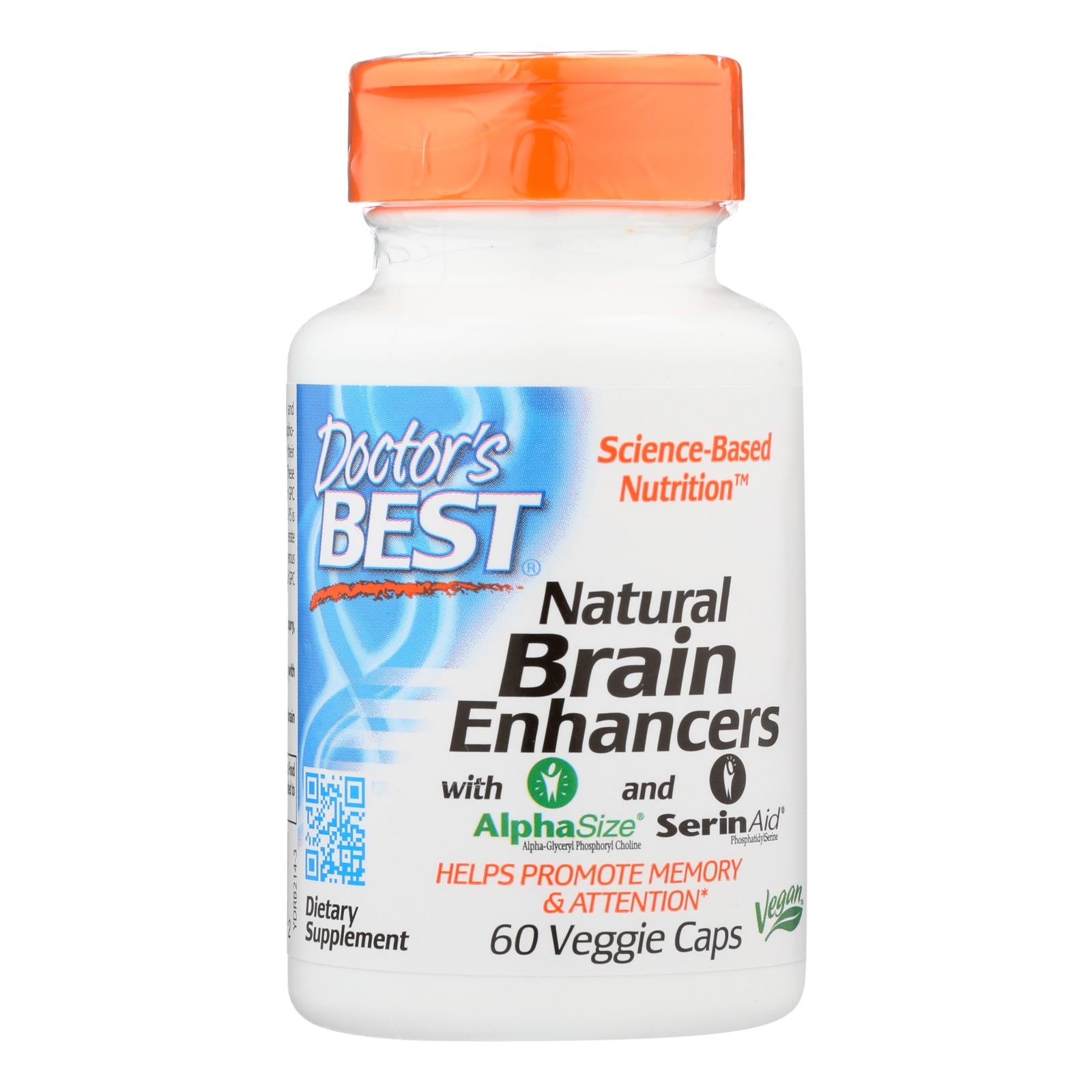 Doctor's Best, Doctor's Best - Brain Enhancer Natural - 1 Chaque-60 VCAP