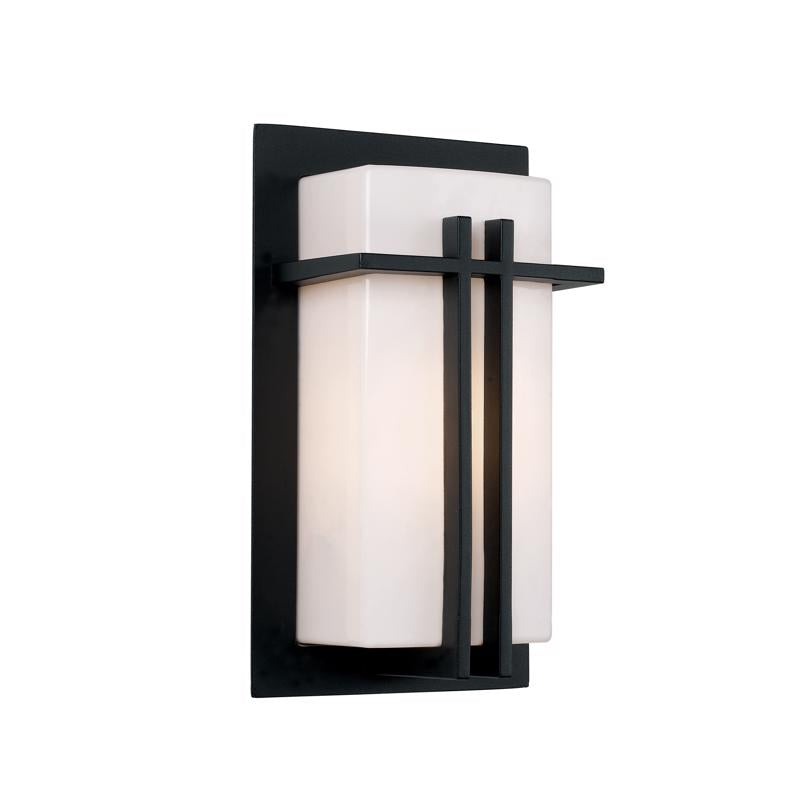 BEL AIR LIGHTING, Doheny Noir/Blanc Interrupteur Lanterne de poche incandescente