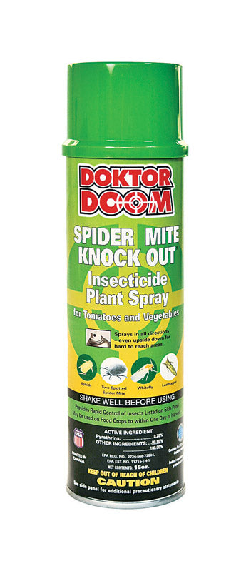 HAWTHORNE HYDROPONICS LLC, Doktor Doom Ddsmk16oz 16 Oz Doktor Doom Spider Mite Knockout (Pack de 12)