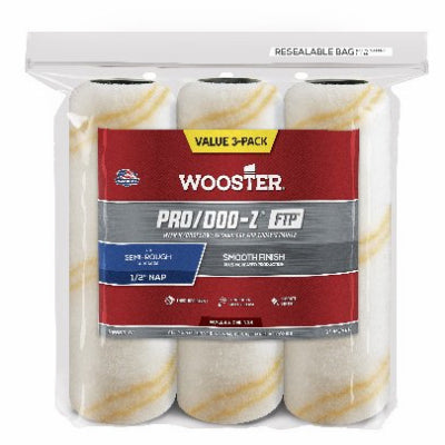 Wooster Brush, Dooz 3PK 1/2 "Roll Cover