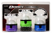 Dorcy, Dorcy 41-3019 Mini lanternes LED avec piles couleurs assorties 3 packs