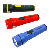 Dorcy, Dorcy 41-6487 7.3" X 1.18" D Cell Flashlight LED Assorted Colors