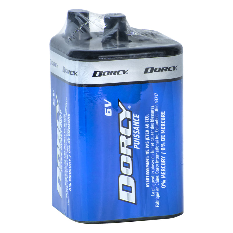 DORCY INTERNATIONAL INC, Dorcy Mastercell 6-Volt Zinc Carbon Batteries 12 pk Bulk