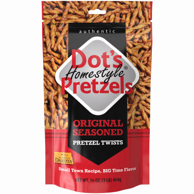 Dots Pretzels, Dot's Pretzels Homestyle Pretzels 1 lb (paquet de 30)