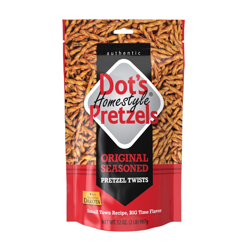 DOT'S PRETZELS LLC, Dot's Pretzels Pretzels de style maison en sac de 2 lb (paquet de 15)