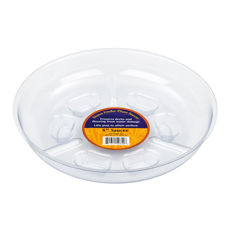 BOSMERE INC, Down Under 8 in. D en plastique transparent (paquet de 24)