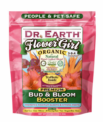 DR EARTH INC, Dr. Earth Flower Girl Organic Granules Rose, Citrus Plant Food 4 lb