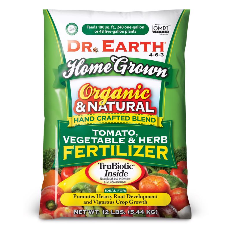 DR EARTH INC, Dr. Earth Home Grown Organic Granules Tomato Plant Food 12 lb