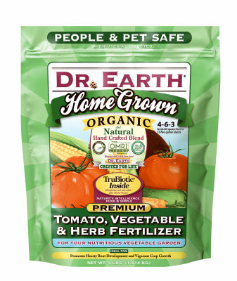 DR EARTH INC, Dr. Earth Home Grown Organic Granules Tomatoes Plant Food 4 lb