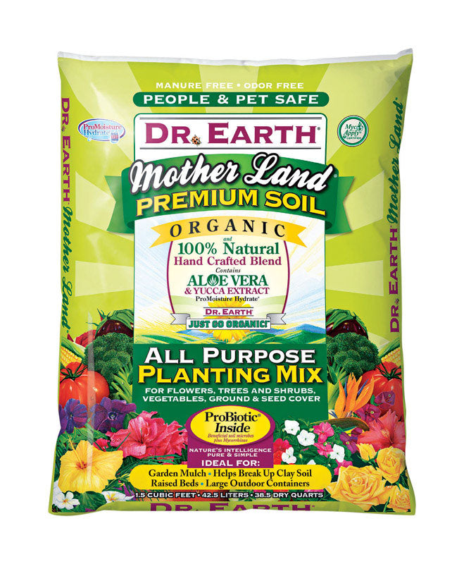 DR EARTH INC, Dr. Earth Mother Land Organic All Purpose Planting Mix 1.5 cu. ft.