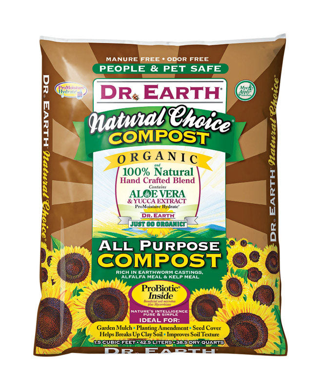 DR EARTH INC, Dr. Earth Natural Choice Organic Compost Mix 1.5 cu. ft.