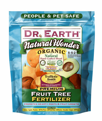 DR EARTH INC, Dr. Earth Natural Wonder Organic Granules Apple, Citrus, Peaches Plant Food 4 lb