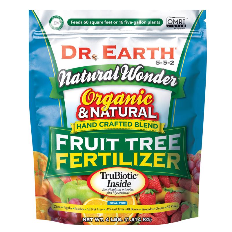 DR EARTH INC, Dr. Earth Natural Wonder Organic Granules Apple, Citrus, Peaches Plant Food 4 lb